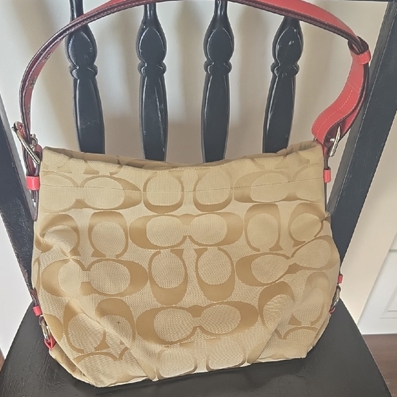 Coach Handbags - Stylish Tan Shoulder Bag